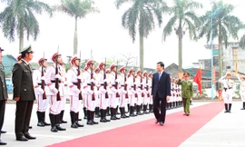 Chủ tịch nước thăm Học viện Cảnh sát nhân dân