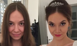 Ravil Agmalov biến các cô gái có khuôn mặt tàn nhang, mụn, mắt thâm quầng... trở nên xinh đẹp lộng lẫy nhờ tài trang điểm, làm tóc và tư vấn trang phục cho họ.