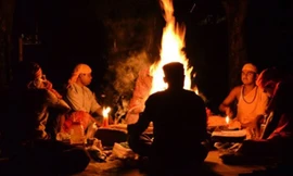 Nhiều pháp sư Ấn Độ tin rằng hiến tế người chết sẽ giúp họ được thần linh phù hộ. Ảnh: 9ijanews.