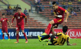 Olympic Việt Nam gặp tổn thất lớn khi vắng Huy Toàn.