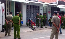 Hiện trường vụ phóng hỏa khiến ba người tử vong.