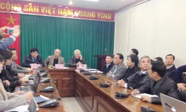 Ban Bảo vệ Chăm sóc sức khỏe Trung ương trao đổi với báo giới thông tin về sức khỏe của ông Thanh.