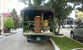 Tang vật đồ cổ công an thu hồi.