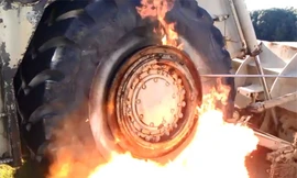 Bơm căng lốp bằng lửa