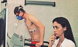 Nữ bác sĩ xinh đẹp của Spartak Moscow.