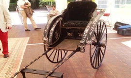 Chi tiền tỷ để đưa xe kéo của vua Thành Thái hồi hương