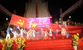 Tiết mục văn nghệ tại chương trình.