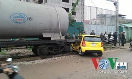 Hiện trường vụ tai nạn.