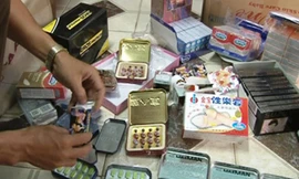 Số thuốc bị cơ quan chức năng phát hiện.