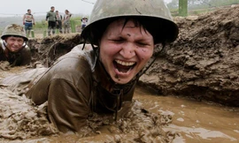 “Cuộc đua của những Người hùng" là một sự kiện thể thao quân sự lớn với binh lính Hải quân Nga.