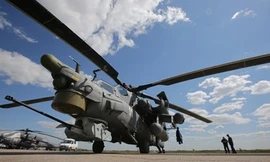 Clip 'thợ săn đêm' Mi-28N phô diễn hỏa lực