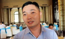 Ông Lê Trương Hải Hiếu, người vừa được bổ nhiệm giữ chức Chủ tịch UBND quận 12. Ảnh: H.C.