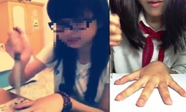 Không ít các học sinh cũng tham gia trò chơi nguy hiểm này.