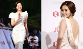 Váy áo khoe lưng trần của mỹ nhân Hàn