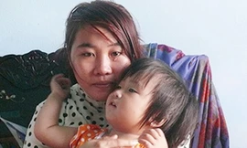 Anh nhạc công bị Vững đoạt mạng đã bỏ lại vợ và con nhỏ. Ảnh: Nhật Tân.