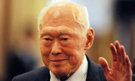 Cựu Thủ tướng Singapore Lý Quang Diệu. Nguồn: AFP/TTXVN.