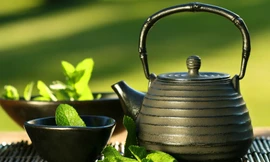 Trà kinh giới giải độc cơ thể mùa nóng