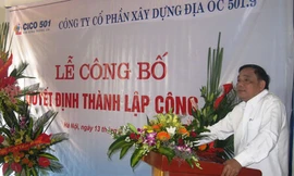 Cienco 5 có thêm doanh nghiệp bất động sản