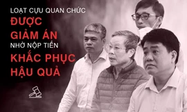 Loạt cựu quan chức được giảm án nhờ nộp tiền khắc phục hậu quả