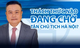Thách thức nào đang chờ tân Chủ tịch Hà Nội?