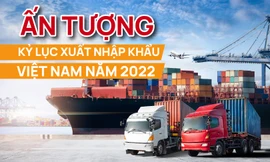 Ấn tượng kỷ lục xuất nhập khẩu Việt Nam năm 2022