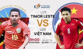Tương quan trận đấu U23 Timor Leste - U23 Việt Nam