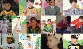 ARMY “phát cuồng” với bộ ảnh “Bạn đã thay đổi nhiều thế nào” siêu dễ thương của BTS