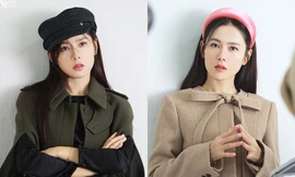 Học ngay “chị đẹp” Son Ye Jin cách dùng phụ kiện cho tóc xinh đẹp ấn tượng trong mùa Đông