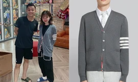 Chiếc áo cardigan Linh Ngọc Đàm mặc đến thăm nhà Độ Mixi nhìn đơn giản mà hóa ra cực hot