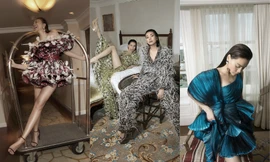 Thanh Hằng, Hà Hồ xuất hiện trên tạp chí Vogue Pháp trong trang phục Công Trí