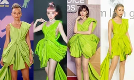 Diện váy Công Trí trên thảm đỏ VMAs, Nicole Richie “đụng hàng” tận 9 mỹ nhân showbiz Việt