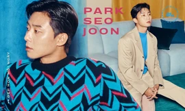 Ngắm loạt trang phục với màu sắc gây sốc của Park Seo Joon trên Harper's Bazaar Hàn