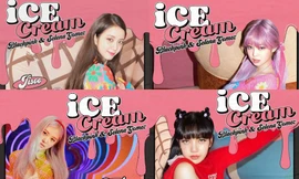 Stylist của BLACKPINK “hô biến” áo thành chân váy trong trang phục của teaser “Ice Cream”