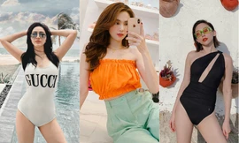 Thời trang sao Việt tuần qua: Thời tiết bắt đầu nắng nóng, đồ bơi và áo hai dây lên ngôi!