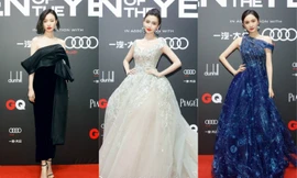 Ba nàng tiểu Hoa đán đọ sắc trên thảm đỏ GQ: Angela Baby lên No.1 hot search vì điều này