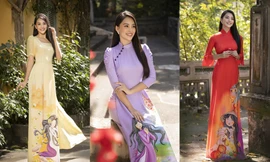 Hoa hậu Tiểu Vy dự đoán xu hướng áo dài Tết độc đáo, có thể sẽ là "hot trend" năm nay
