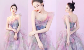 Cổ Lực Na Trát gây sốt với chiếc váy lưới đẹp như nàng tiên cá bước ra từ truyện cổ tích