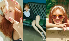 “Nữ hoàng gợi cảm” HyunA khoe nhan sắc tươi tắn đầy sức sống trên tạp chí Singles Hàn