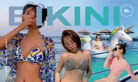 Mỹ nhân Việt thi nhau diện bikini, khoe dáng “đồng hồ cát” siêu chuẩn 