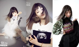 Địch Lệ Nhiệt Ba khoe nhan sắc đáng yêu như búp bê trên tạp chí COSMO Hits