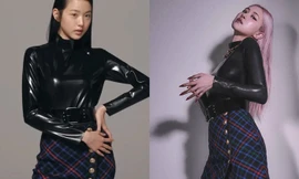 Jang Won Young và Rosé BLACKPINK đụng hàng: Chân dài cực phẩm không đọ được với chân cong