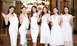 Top 60 Hoa Hậu Việt Nam 2020 diện váy trắng rạng rỡ, sẵn sàng cho vòng Bán kết tối nay