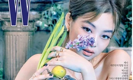 Jennie BLACKPINK gây ấn tượng với lông mày hình cánh cung sang chảnh trên tạp chí W Hàn