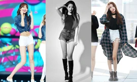 Những nữ idol có đôi chân dài trên... 1 mét, choáng nhất là idol chỉ cao có 1m66!