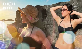 Thừa nhận xấu hổ không dám khoe body nhưng lâu lâu Diệu Nhi lại diện bikini “gây bão”
