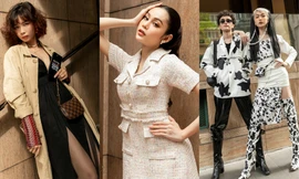 "Best Street Style" ngày 1: Người đẹp chuyển giới Lương Mỹ Kỳ xuất hiện thanh lịch bất ngờ