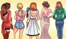 Chọn cô gái bạn nghĩ là xinh nhất đi, cô ấy sẽ tiết lộ khá nhiều về tính cách của bạn đấy!