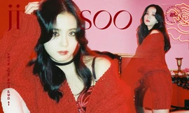Mặc set đồ đỏ của D&G trị giá gần 175 triệu, Jisoo (BLACKPINK) quyến rũ hơn cả mẫu xịn của hãng
