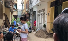 Hiện trường vụ việc.