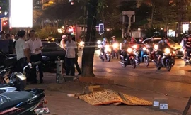 Hiện trường vụ việc.